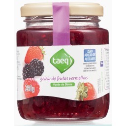 Geleia de Frutas Vermelhas Diet TAEQ Vidro 240g