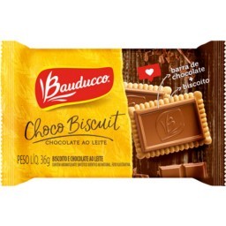 Biscoito BAUDUCCO CHOCOBISCUIT Ao Leite 36g