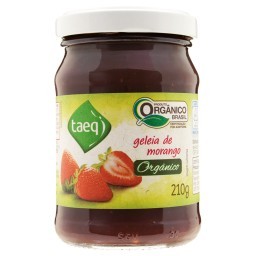 Geleia Orgânica de Morango TAEQ Vidro 210g