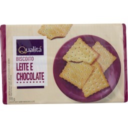 Biscoito de Chocolate e Leite QUALITÁ 370g