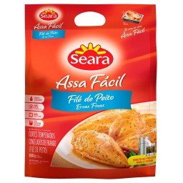 Filé De Peito De Frango SEARA Assa Fácil Com Ervas Finas Pacote 800g