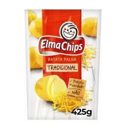 Batata Palha Tradicional Elma Chips Pacote 425G