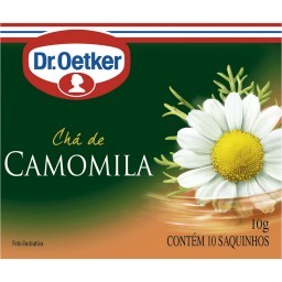 Chá de Camomila Dr. OETKER Caixa 10g com 10 Saquinhos