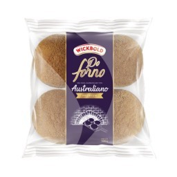 Pão Para Hambúrger WICKBOLD Do Forno Sabor Australiano Premium Pacote 320g