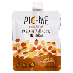 Pasta de Amendoim PIC-ME Intregal 200g