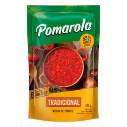 Molho de Tomate Tradicional Pomarola Sachê 320g