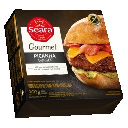 Picanha burger Seara Gourmet 360g