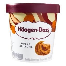 Sorvete Doce de Leite HÄAGEN DAZS Pote 473ml