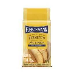 Fermento Biológico Seco Instantâneo FLEISCHMANN Pão E Pizza Pacote 125g