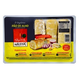 Pão de Alho Tradicional SANTA MASSA 400g