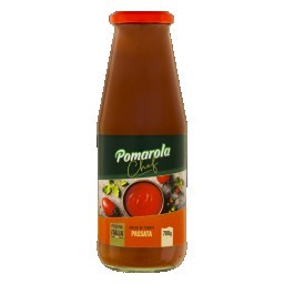 Molho de Tomate Passata Pomarola Chef Vidro 700g