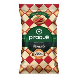 Biscoito Salgadinho Pimenta Piraquê Comida di Buteco Pacote 90g