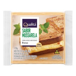 Queijo Fundido Mussarela Qualitá 120g  