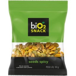 Mix de Sementes Pimenta biO2 Snack Pacote 50g