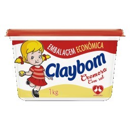 Margarina Cremosa com Sal CLAYBOM 1kg