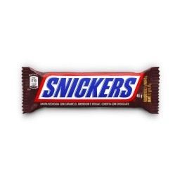 Chocolate Recheado com Caramelo, Amendoim e Nougat SNICKERS Pacote 45g