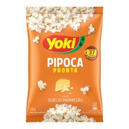 Pipoca Pronta Queijo Parmesão Yoki 58g