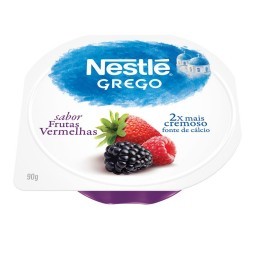 Iogurte Grego Nestlé Frutas Vermelhas 90g