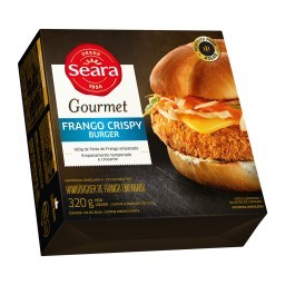 Frango Crispy Burger SEARA Gourmet Caixa 320g