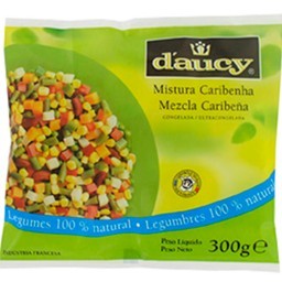 Mix Caribenho Congelado D´AUCY Pacote 300g