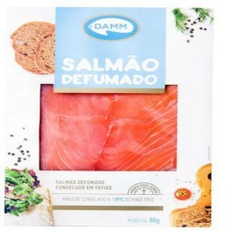 Salmão Defumado Fatiado DAMM 80g