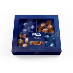 Trufas de chocolate Lacta sortidas 138g