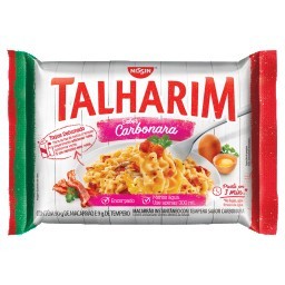 Massa Instantânea Talharim Carbonara NISSIN Pacote 99g