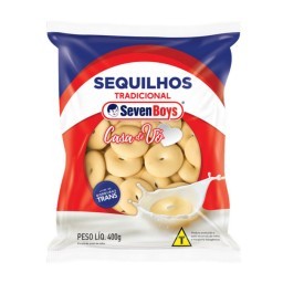 Sequilho SEVEN BOYS Casa De Vó Sabor Tradicional Pacote 400g