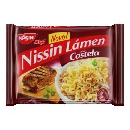 Macarrão Instantâneo de Costela Nissin Lámen Pacote 85g