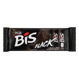 Chocolate Bis LACTA Black 100,8g com 16 unidades