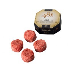 Hambúrguer Bovino Smash Burguer 481 360g - Contém 4 Hamburgueres de 90g cada