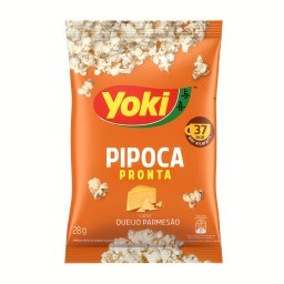 Pipoca Pronta Queijo Parmesão Yoki Pacote 28g