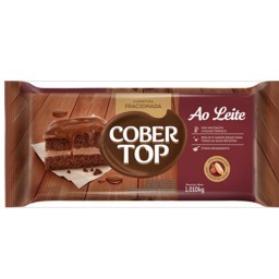 Chocolate Ao Leite COBER TOP Barra 1,010 Kg