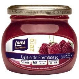 Geleia Diet de Framboesa LINEA Vidro 230g