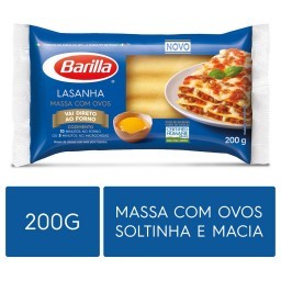 Barilla Lasanha Massa com Ovos 200g