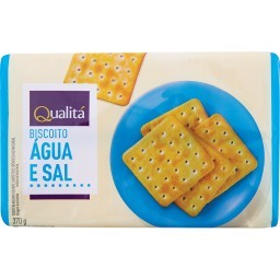 Biscoito Água e Sal QUALITÁ 370g