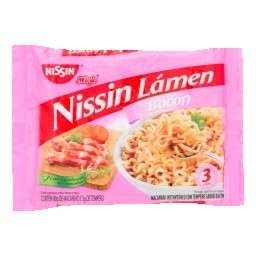 Macarrão Instantâneo NISSIN Lámen Sabor Bacon 85g