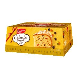 Colomba Pascal BAUDUCCO com Frutas Cristalizadas Caixa 700g