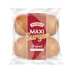 Pão Hambúrguer Tradicional Maxi Burger Wickbold 320g