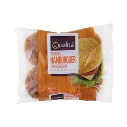 Pão para Hambúrguer com Gergelim QUALITÁ C/4 200g