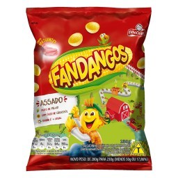 Salgadinho De Milho Presunto Elma Chips Fandangos Pacote 230G