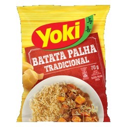 Batata Palha Tradicional Yoki Pacote 70g