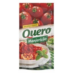 Molho de Manjericão QUERO Sachê 340g