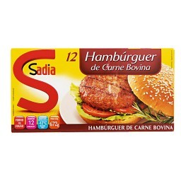 Hambúrguer Bovino SADIA Caixa 672g