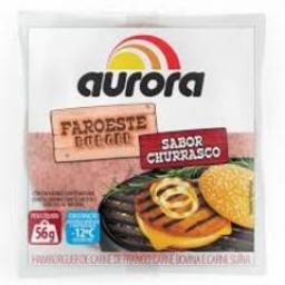 HAMB AURORA FAROESTE CHURRASCO 56G MISTO