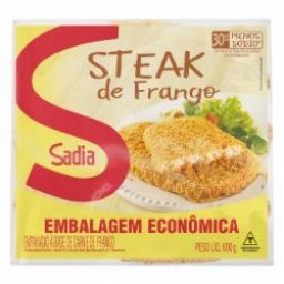 STEAK SADIA FRANGO 600G