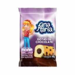 BOLO ANA MARIA 70G GOTAS CHOCOLATE