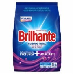 LAVA ROUPAS SN BRILHANTE SACHE 1,6KG  CUIDADO T...