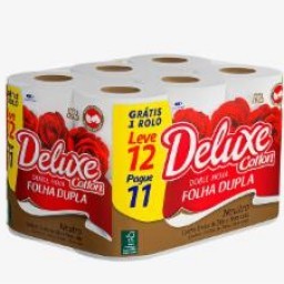 PAPEL HIG DELUXE COTTON FD 20M LV12 PG11 NEUTRO