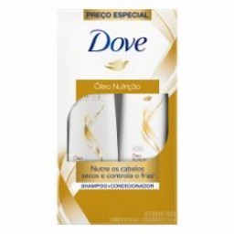 KIT DOVE SH 400ML+COND 200ML OLEO NUTRICAO